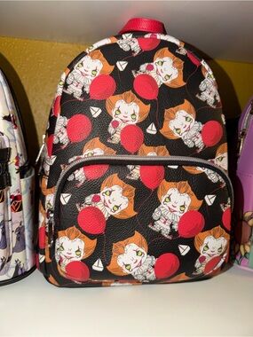 FUNKO Backpack with Pennywise Red Balloon Print - Character Design